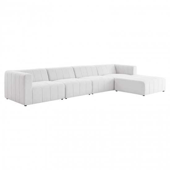 Bartlett Upholstered Fabric 5-Piece Sectional Sofa