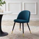 Cordial Upholstered Fabric Dining Chairs - Set of 2