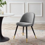 Cordial Upholstered Fabric Dining Chairs - Set of 2