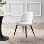 Cordial Upholstered Fabric Dining Chairs - Set of 2