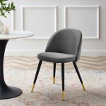 Cordial Performance Velvet Dining Chairs - Set of 2