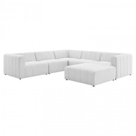 Bartlett Upholstered Fabric 6-Piece Sectional Sofa