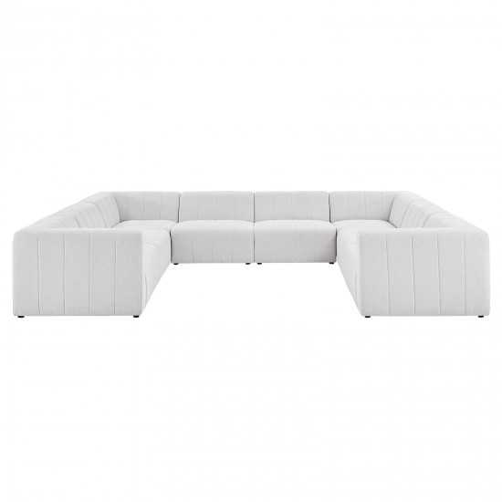 Bartlett Upholstered Fabric 8-Piece Sectional Sofa