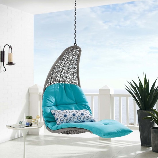 Landscape Outdoor Patio Hanging Chaise Lounge Outdoor Patio Swing Chair