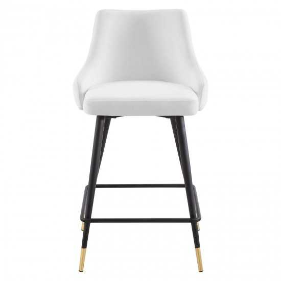 Adorn Performance Velvet Counter Stool Set of 2