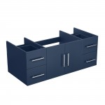 Geneva 48" Navy Blue Vanity Cabinet Only