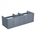 Geneva 60" Dark Grey Vanity Cabinet Only