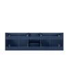 Geneva 60" Navy Blue Vanity Cabinet Only