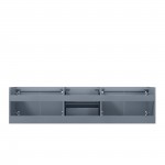 Geneva 72" Dark Grey Vanity Cabinet Only