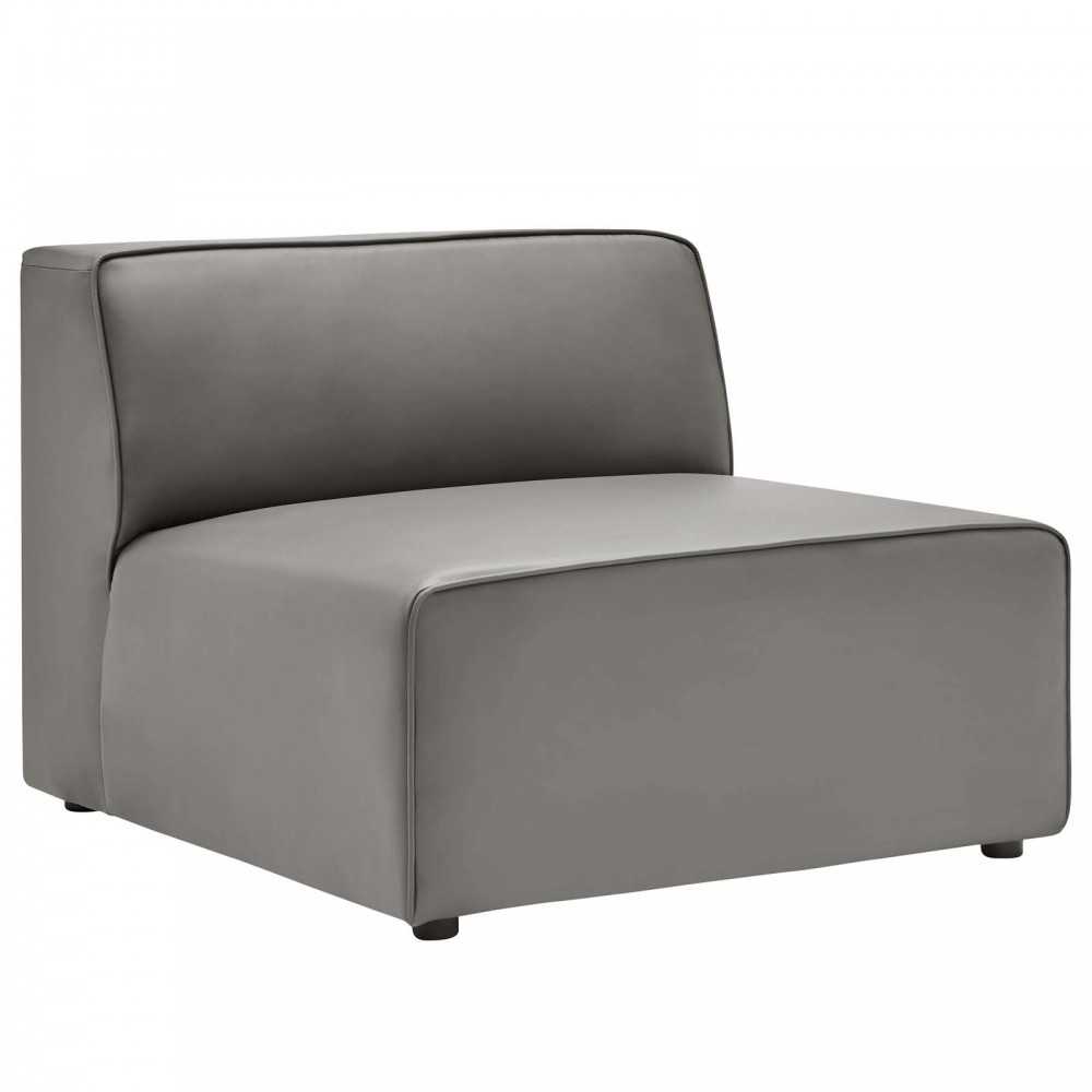 Mingle Vegan Leather Armless Chair Mingle Vegan Leather Armless Chair