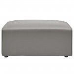 Mingle Vegan Leather Ottoman