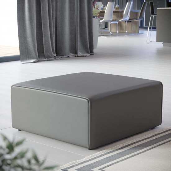 Mingle Vegan Leather Ottoman