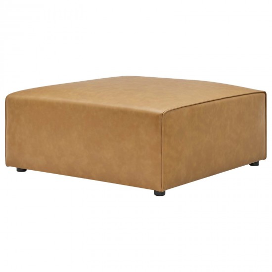 Mingle Vegan Leather Ottoman