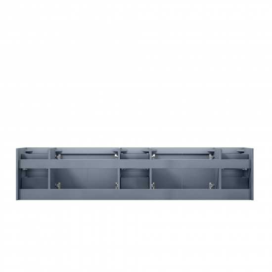 Geneva 84" Dark Grey Vanity Cabinet Only