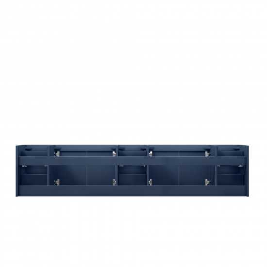 Geneva 84" Navy Blue Vanity Cabinet Only
