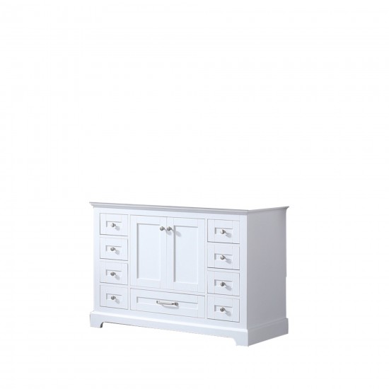 Dukes 48" White Vanity Cabinet Only