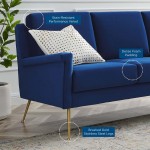 Chesapeake Performance Velvet Sofa