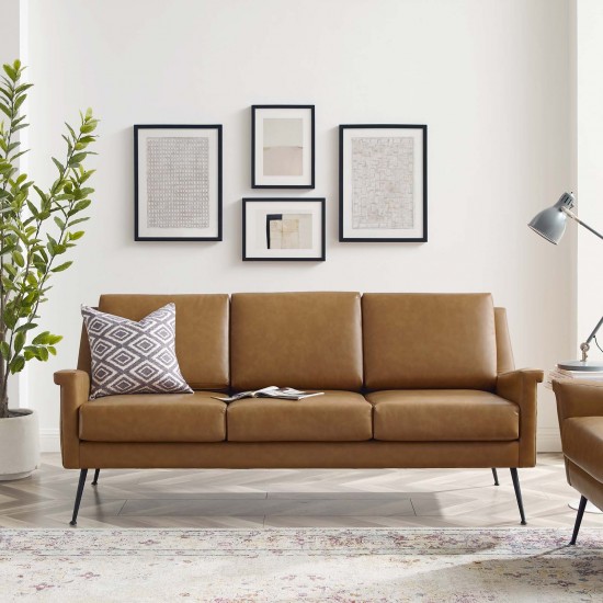 Chesapeake Vegan Leather Sofa