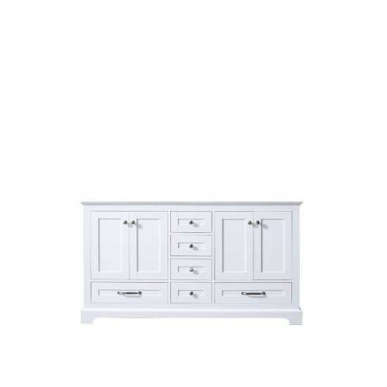 Dukes 60" White Vanity Cabinet Only