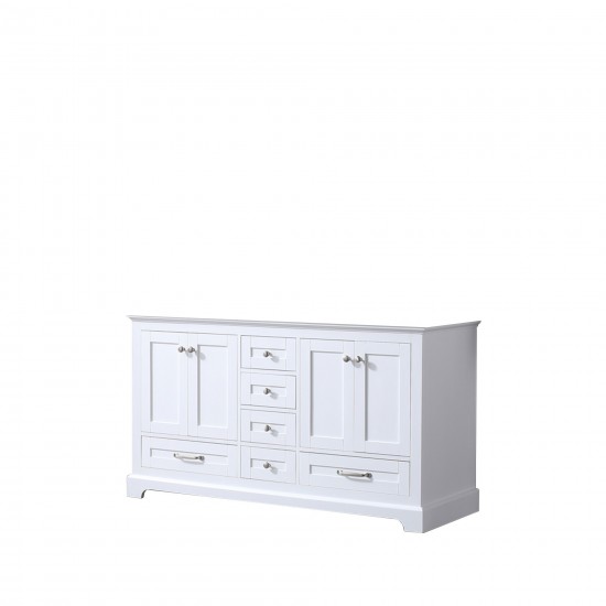 Dukes 60" White Vanity Cabinet Only