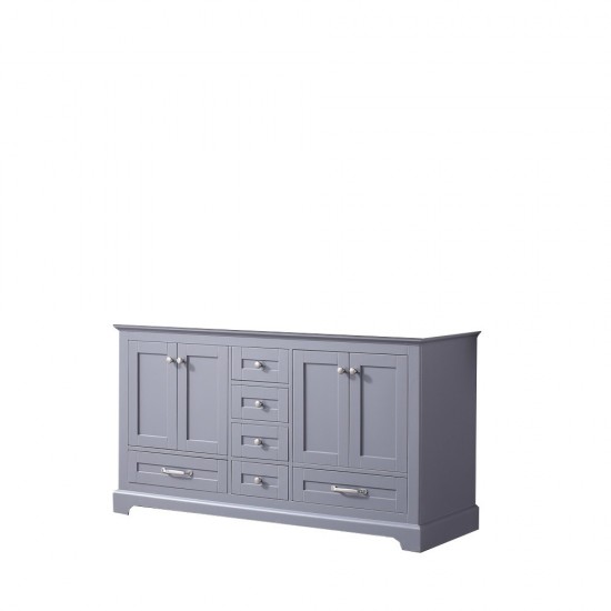 Dukes 60" Dark Grey Vanity Cabinet Only