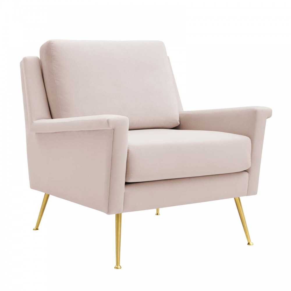 Chesapeake Performance Velvet Armchair