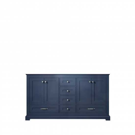 Dukes 60" Navy Blue Vanity Cabinet Only