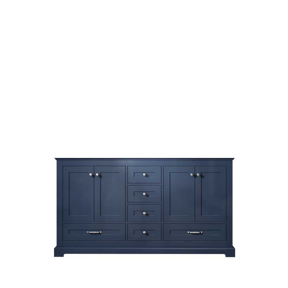 Dukes 60" Navy Blue Vanity Cabinet Only