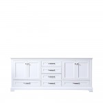 Dukes 80" White Vanity Cabinet Only