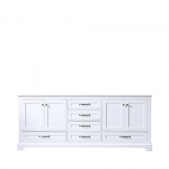 Dukes 80" White Vanity Cabinet Only