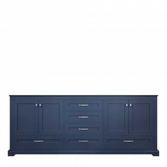 Dukes 80" Navy Blue Vanity Cabinet Only