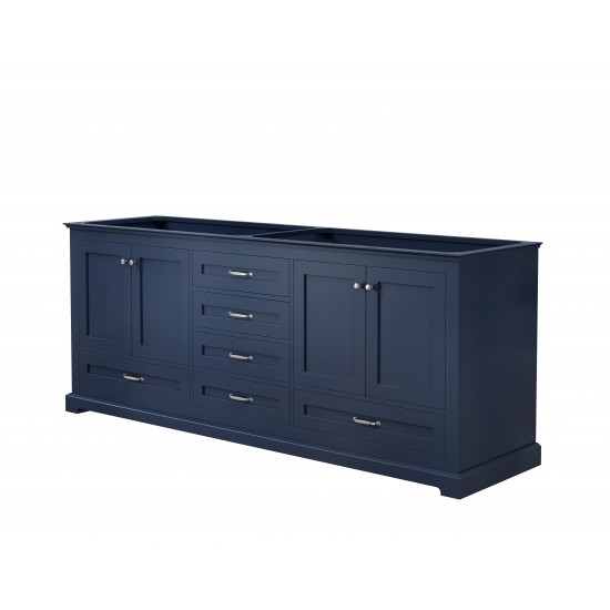 Dukes 80" Navy Blue Vanity Cabinet Only