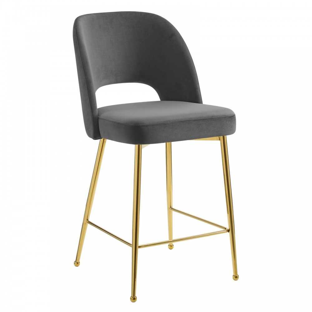 Rouse Performance Velvet Counter Stool