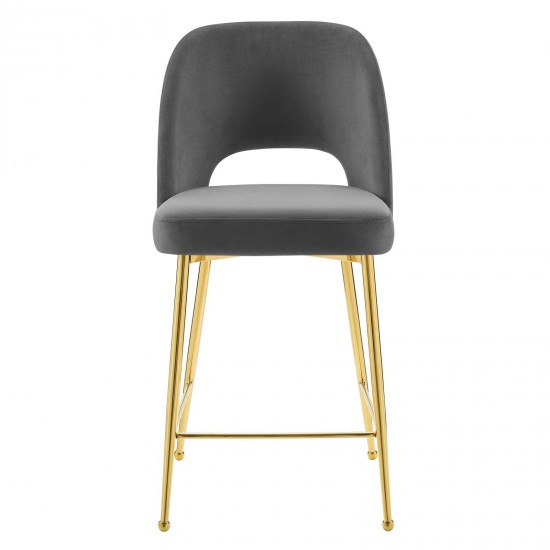 Rouse Performance Velvet Counter Stool