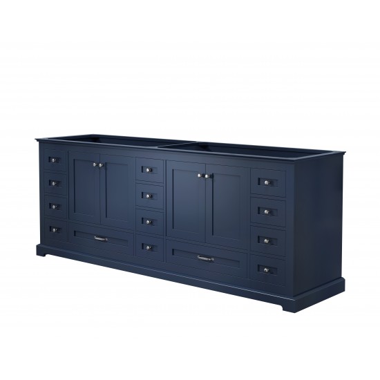 Dukes 84" Navy Blue Vanity Cabinet Only