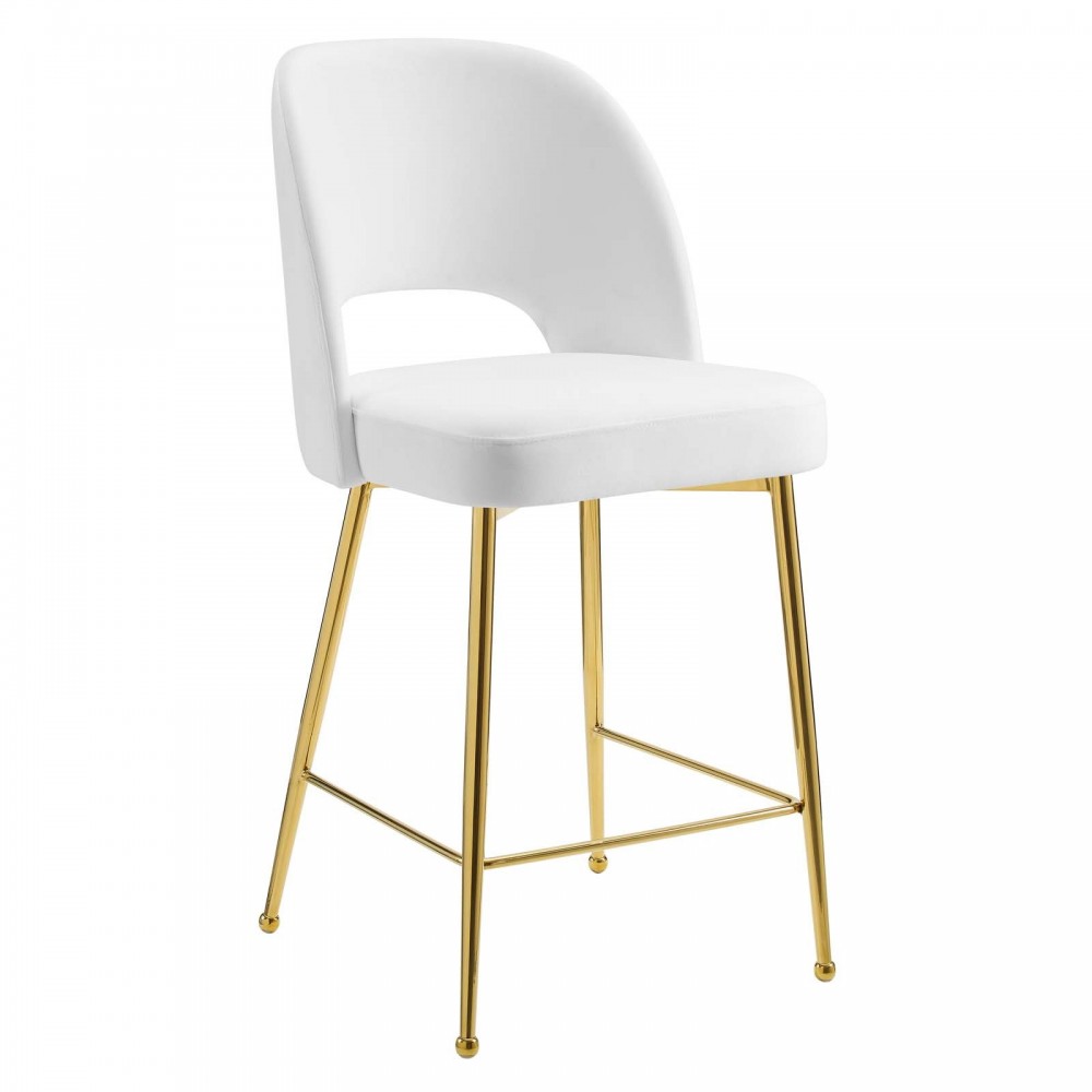 Rouse Performance Velvet Counter Stool