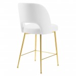 Rouse Performance Velvet Counter Stool