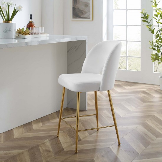 Rouse Performance Velvet Counter Stool