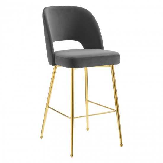 Rouse Performance Velvet Bar Stool
