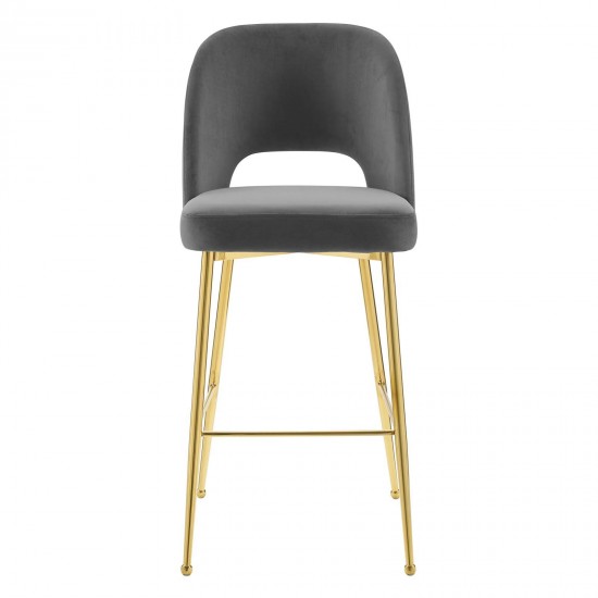 Rouse Performance Velvet Bar Stool