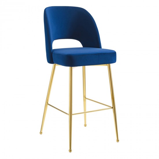 Rouse Performance Velvet Bar Stool