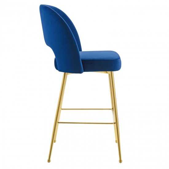 Rouse Performance Velvet Bar Stool