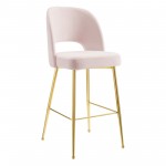 Rouse Performance Velvet Bar Stool