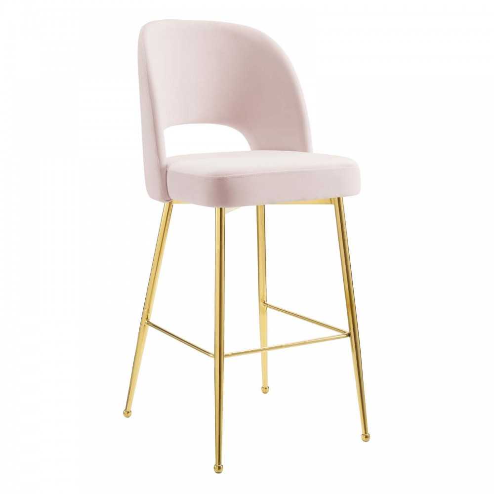 Rouse Performance Velvet Bar Stool Rouse Performance Velvet Bar Stool