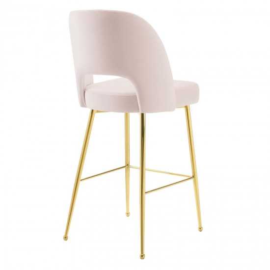 Rouse Performance Velvet Bar Stool