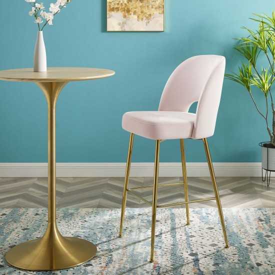 Rouse Performance Velvet Bar Stool