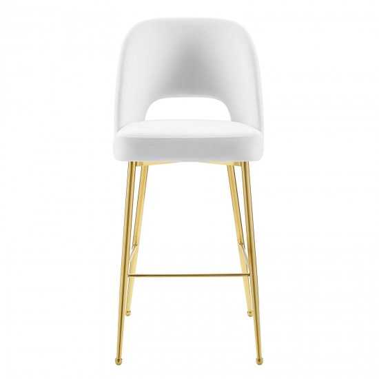 Rouse Performance Velvet Bar Stool