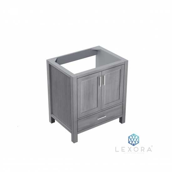 Jacques 30" Distressed Grey Vanity Cabinet Only