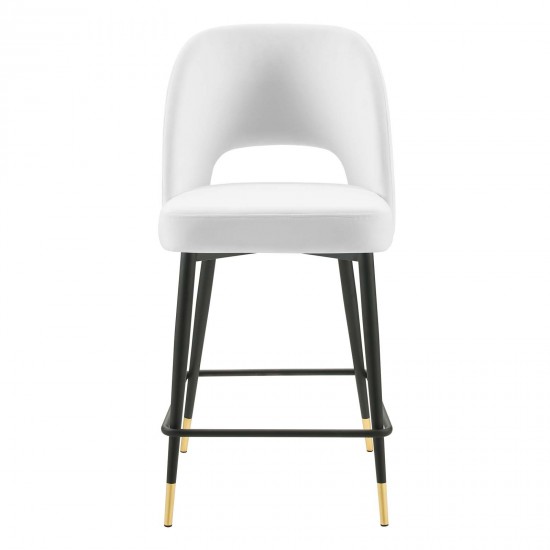 Rouse Performance Velvet Counter Stool