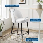 Rouse Performance Velvet Counter Stool